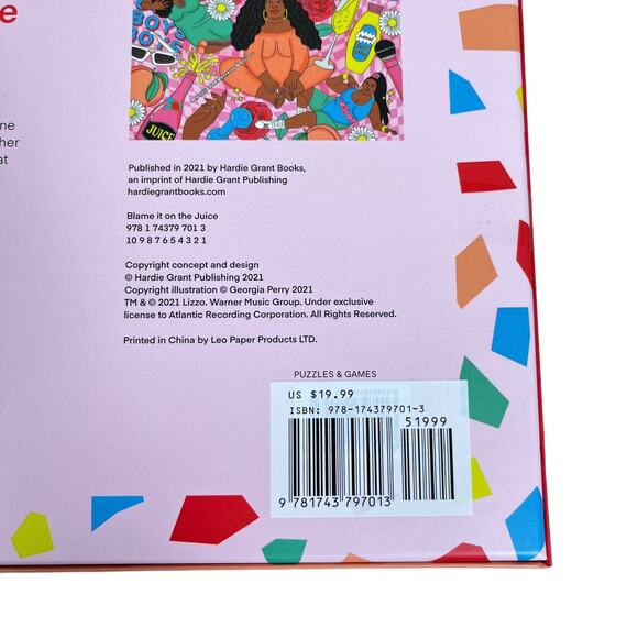 Blame it on the Juice: Lizzo 1000 Piece Puzzle - Picture 4 of 4